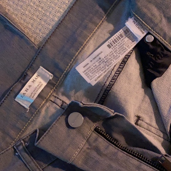 Men's Zara Man Light Grey Jeans W32 x L32 - Picture 5 of 5